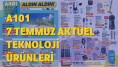 7 Temmuz A101 Aktüel teknoloji ürünleri! Dron,  hava temizleyici ve daha fazlası...