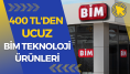 400 TL'den ucuz BİM teknoloji ürünleri!