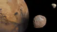 Deimos'un güney kutbundaki dev çukur tek çarpışmanın izi