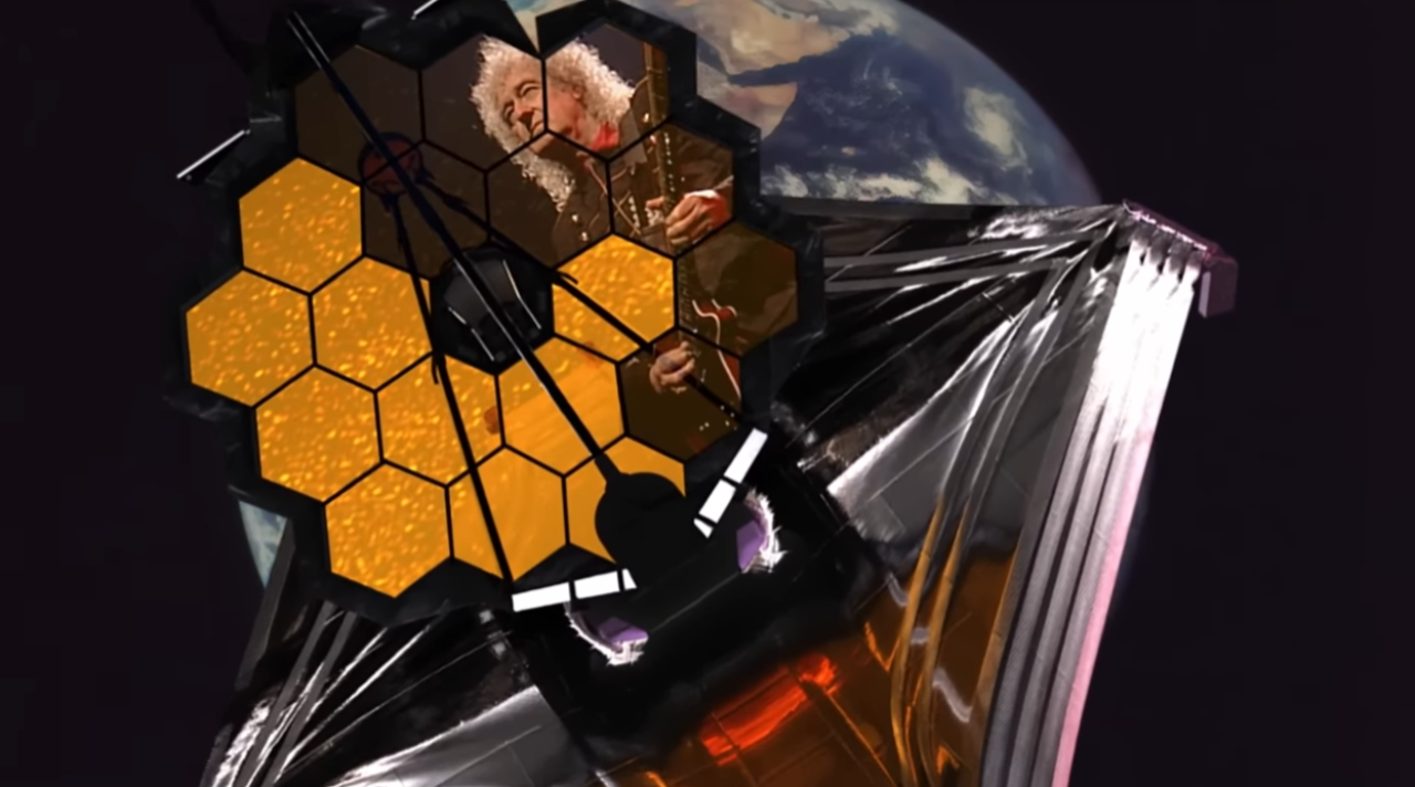 Queen’in gitaristi Brian May James Webb Uzay Teleskobu için şarkı yaptı - VİDEO