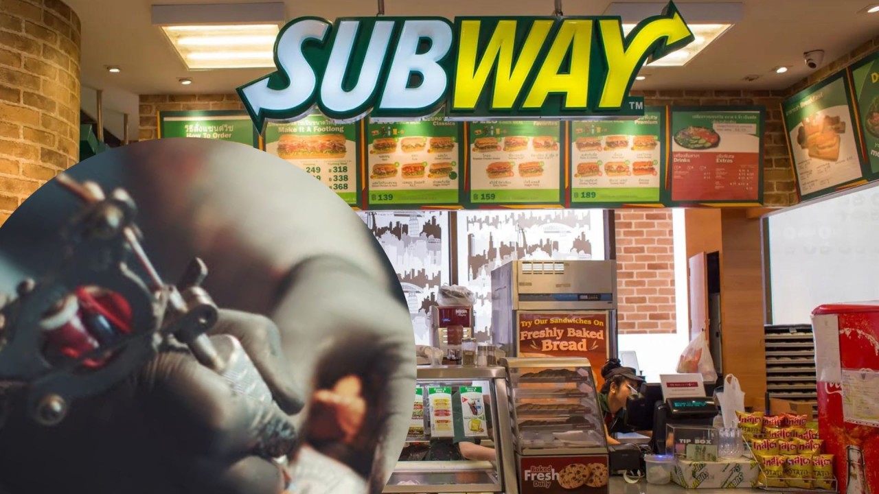 Subway dövmesi yaptıranlara,  sandviç ömür boyu bedava!