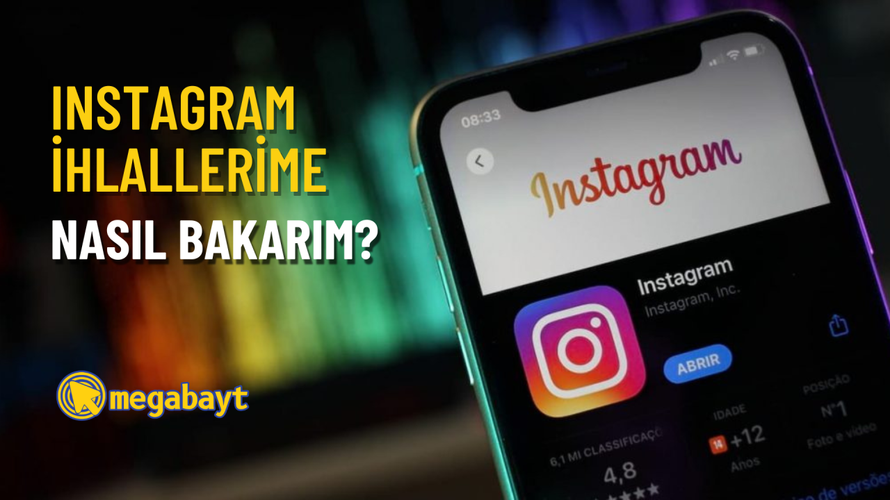 Instagram ihlallere nasıl bakılır?  İhlal ettiğiniz topluluk kurallarını görün