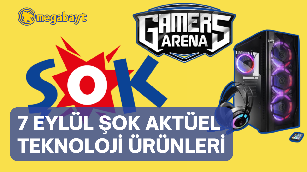 7 Eylül'de ŞOK marketlere Gamers Arena oyuncu kasaları geliyor! İşte teknik özellikler ve fiyatları...