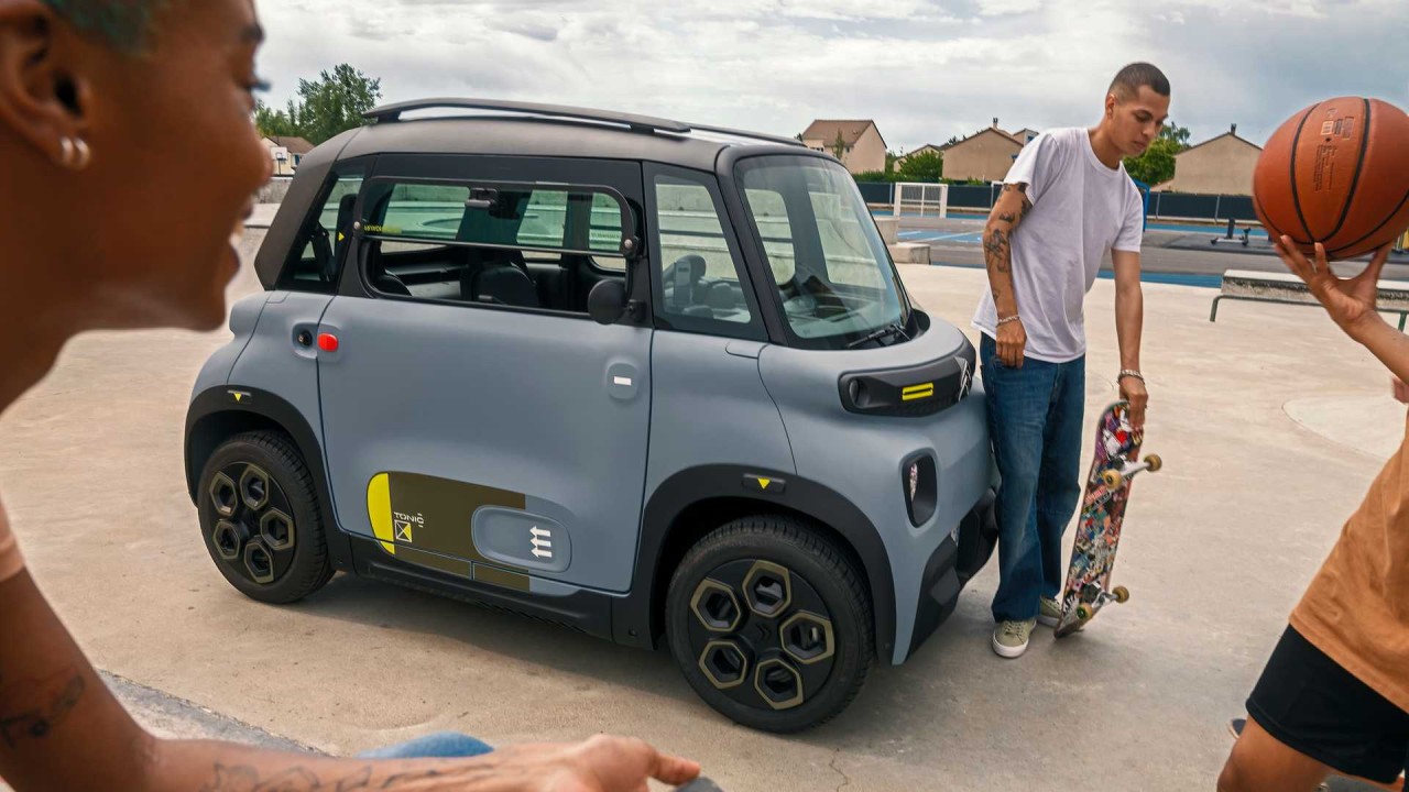 Citroen Ami'nin yeni versiyonu tanıtıldı: Citroen My Ami Tonic