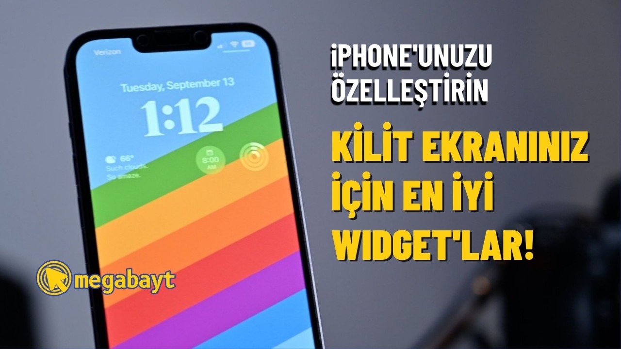 En iyi iPhone kilit ekranı Widget'ları! iOS 16 ile kilit ekranınızı özelleştirin