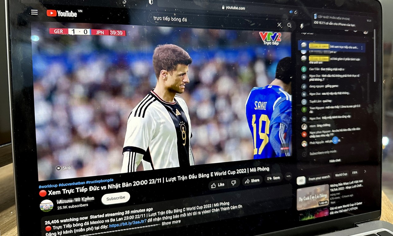 YouTube'da onbinlerce kişi Dünya Kupası maçı sanıp futbol oyunu izledi