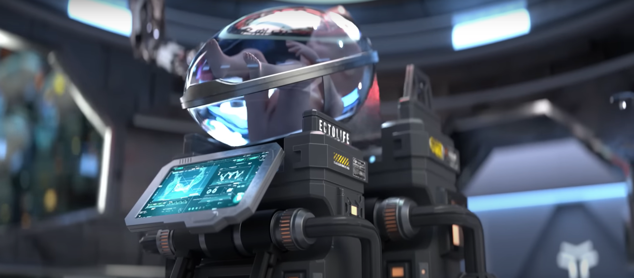 Çılgın bilim insanı,  insan çiftliklerini gösteren konsept dünyasını tanıttı