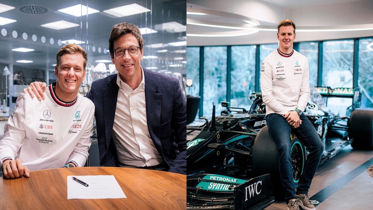 Mick Schumacher,  Mercedes'in yedek pilotu oldu