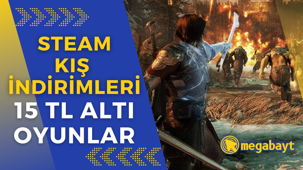 Steam Kış İndirimleri başladı: İşte 15 TL ve altındaki en güzel oyunlar