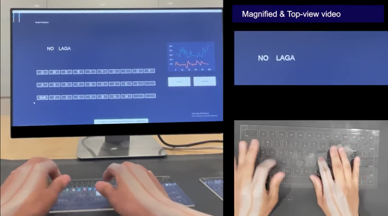 Klavyeler tarihe mi karışacak? İşte ellerinizi klavyeye dönüştüren sprey - VİDEO