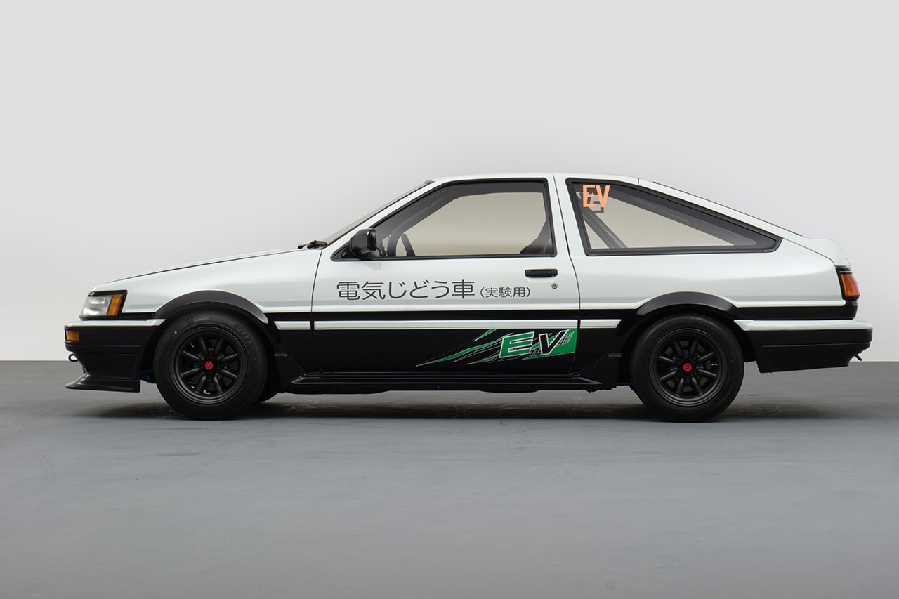 80'li yılların ikonik Toyota modeli AE86'yı elektrikli yaptılar!