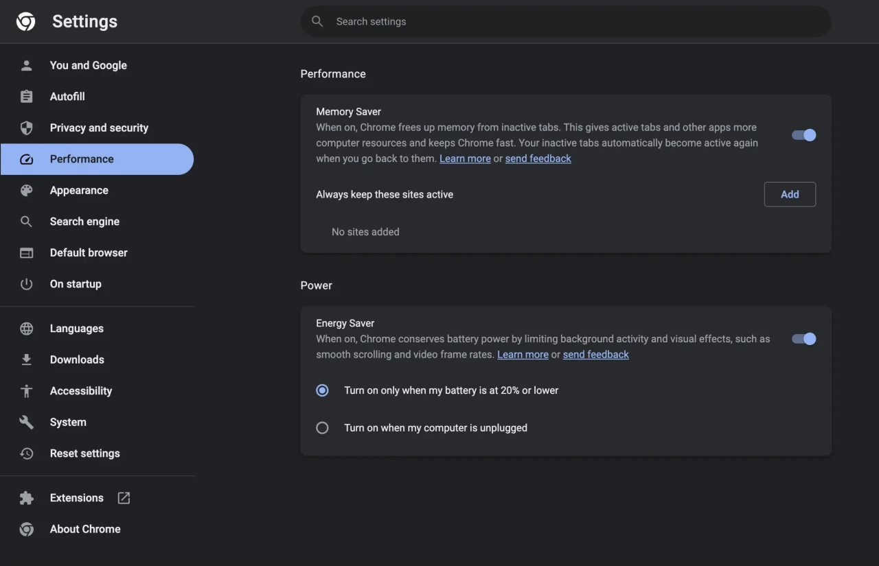 Google Chrome,  enerji tasarrufu özelliğini kullanıma sundu!