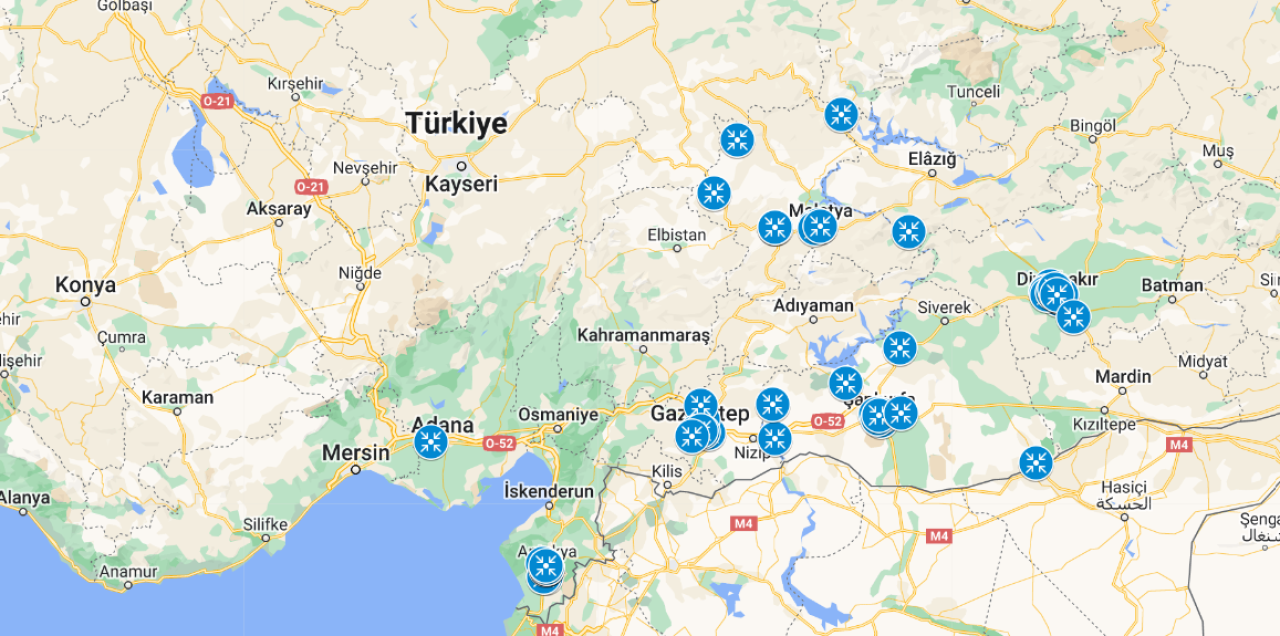 Google,  deprem için 'Güvenli Bölgeler Haritası'nı yayınladı!