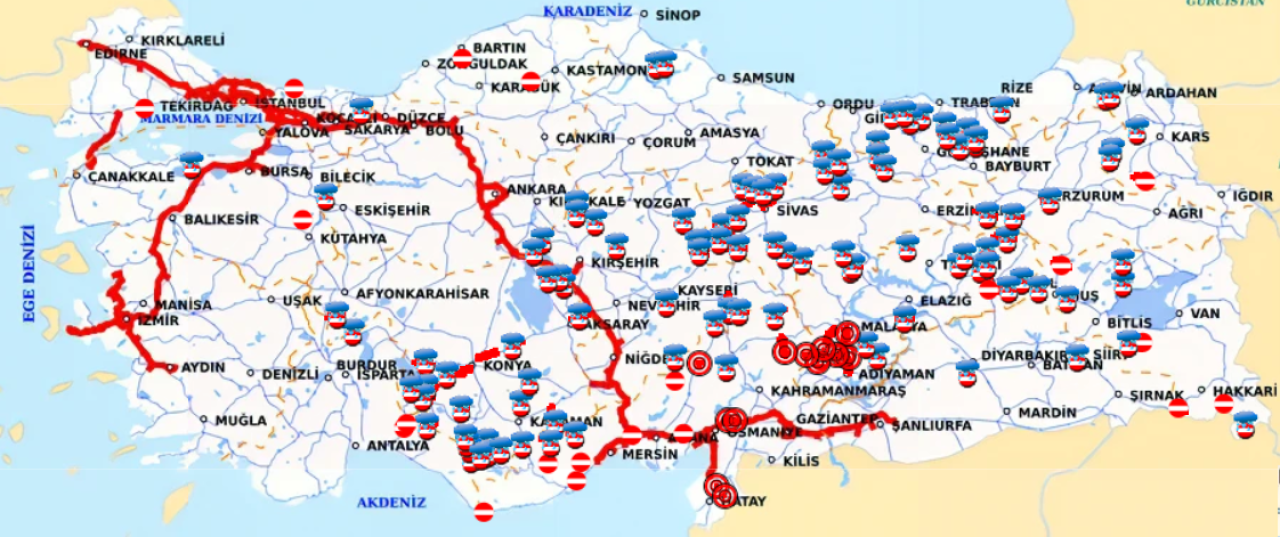 Deprem nedeniyle o şehirlere araç ile girişler yasaklandı!