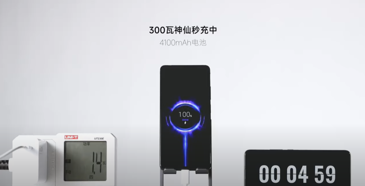 Xiaomi,  300W'lık şarj aletini tanıttı: 5 dakikada tamamen şarj ediyor!