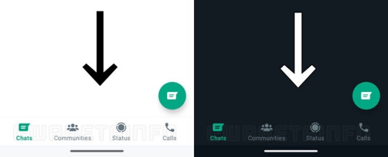 WhatsApp Android uygulamasının tasarımı,  iPhone telefonlarla aynı olacak!