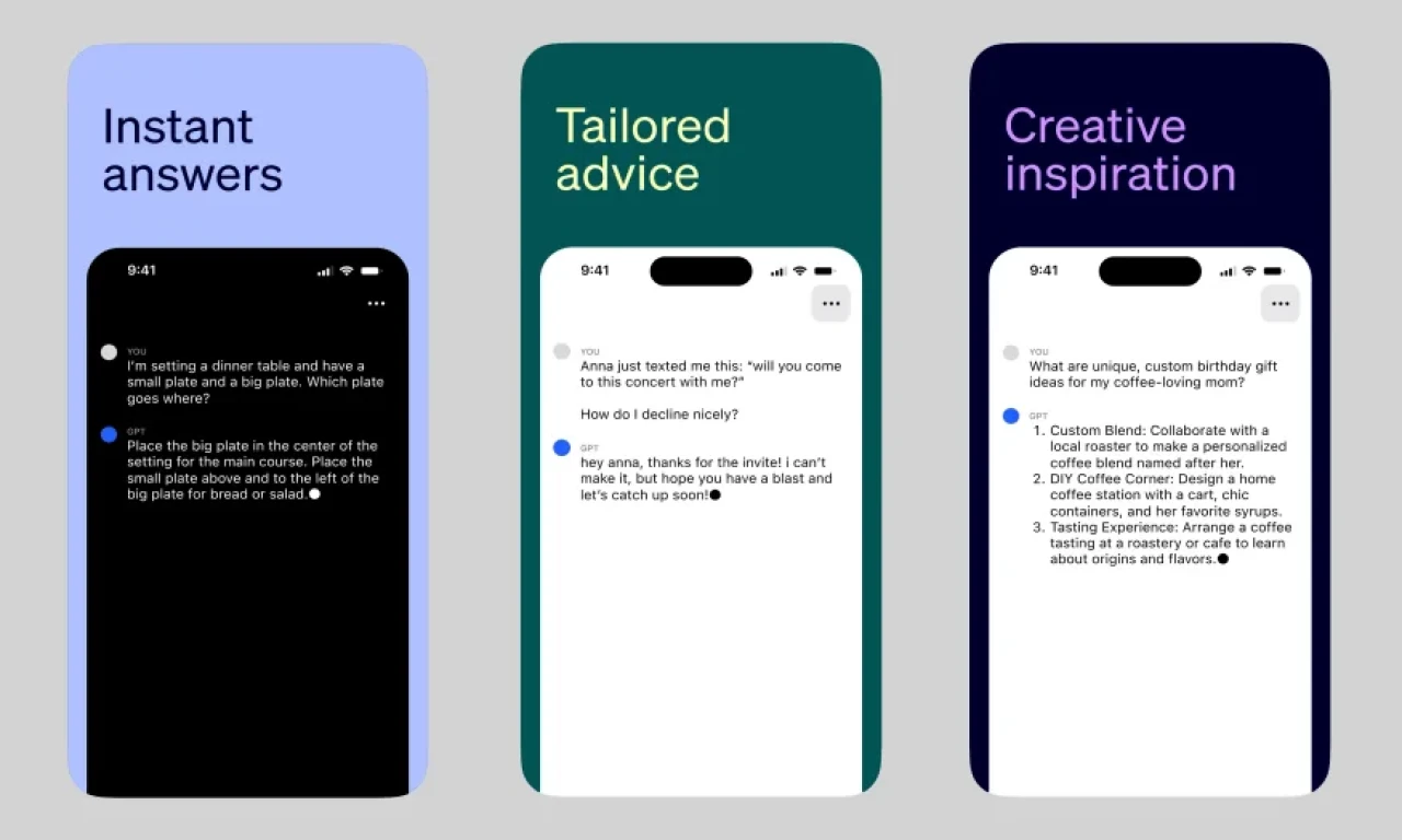 ChatGPT'nin iPhone uygulaması çıktı!