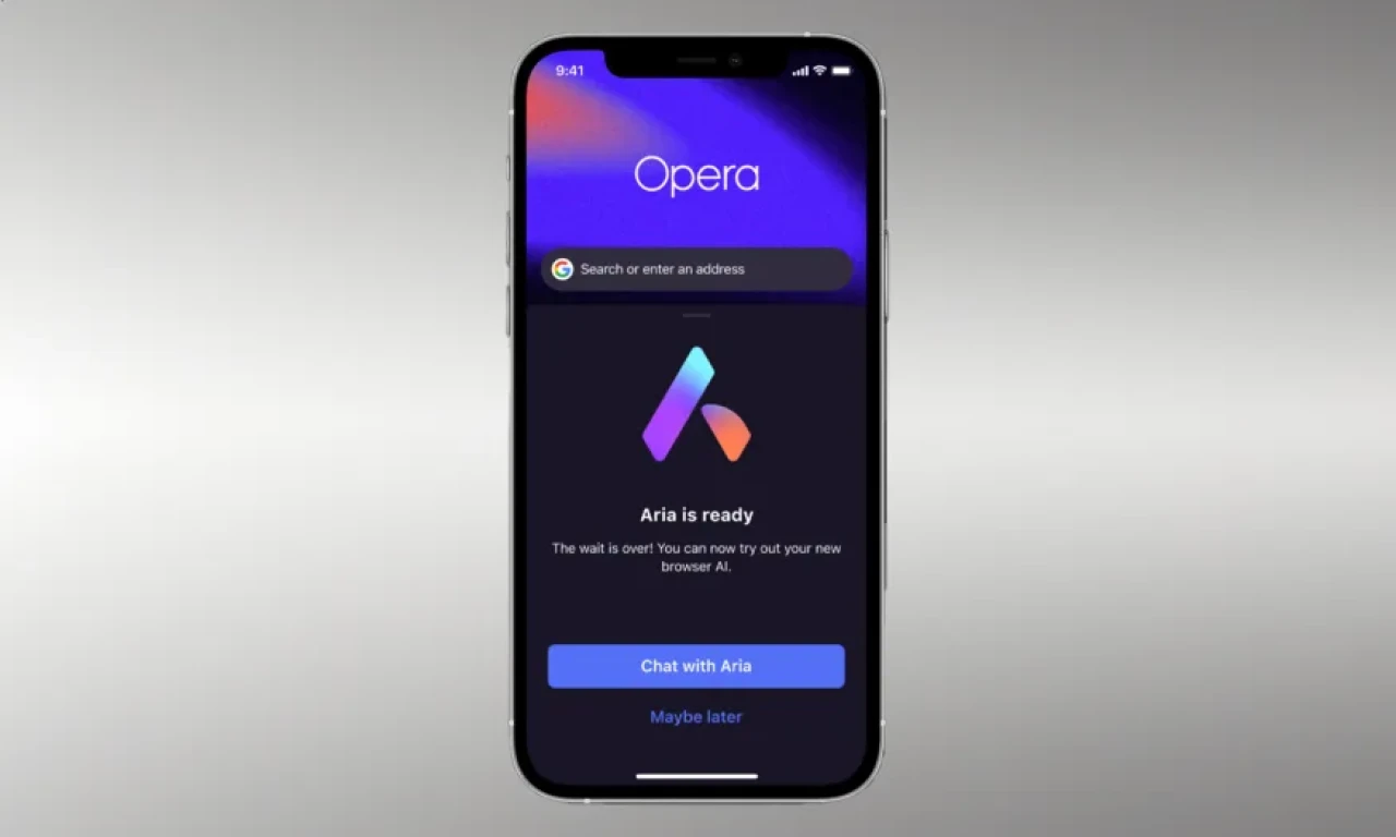 Opera'nın yapay zeka asistanı artık iOS'ta!