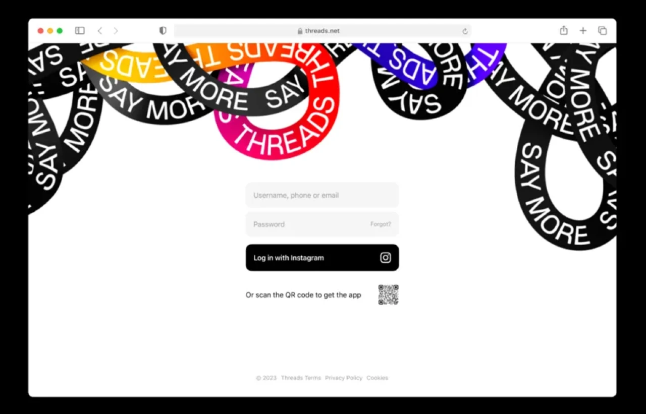 Threads'in web sürümü en sonunda yayınlandı!