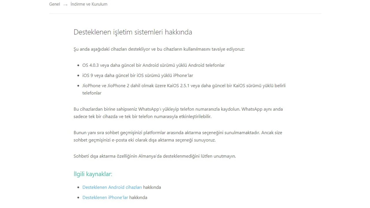 WhatsApp hangi telefonlarda çalışmayacak? İşte o listeye ait işletim sistemleri…