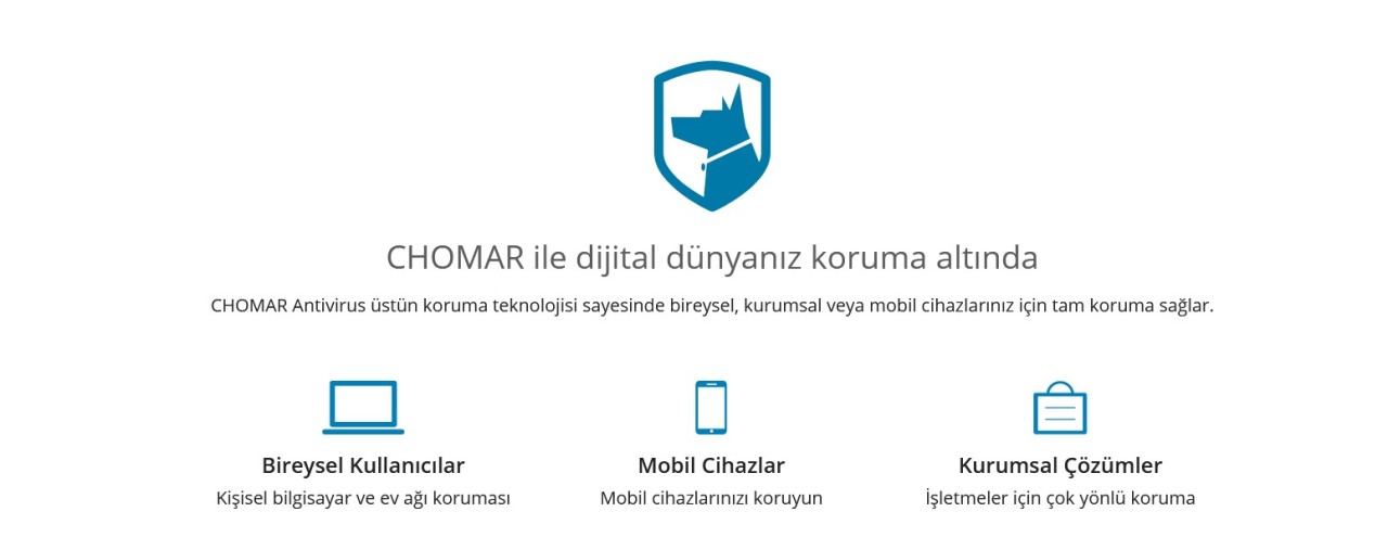 Chomar ücretsiz antivirüs veriyor