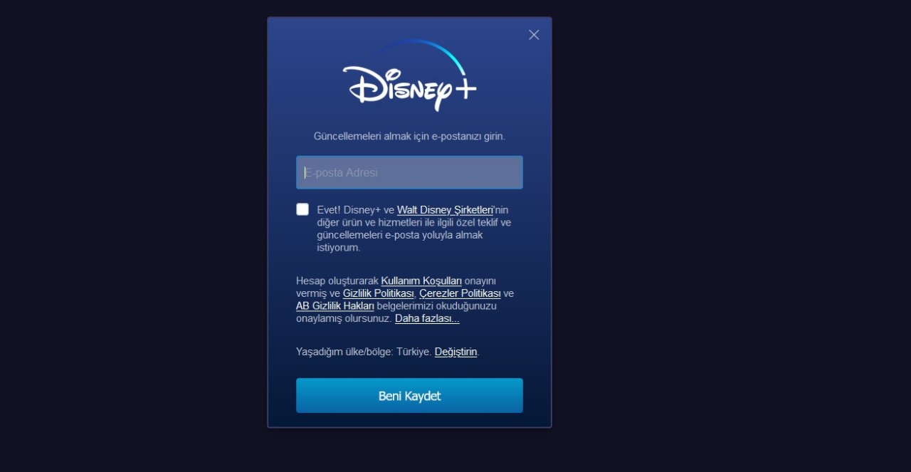 Disney Plus,  Türkiye’ye geliyor!