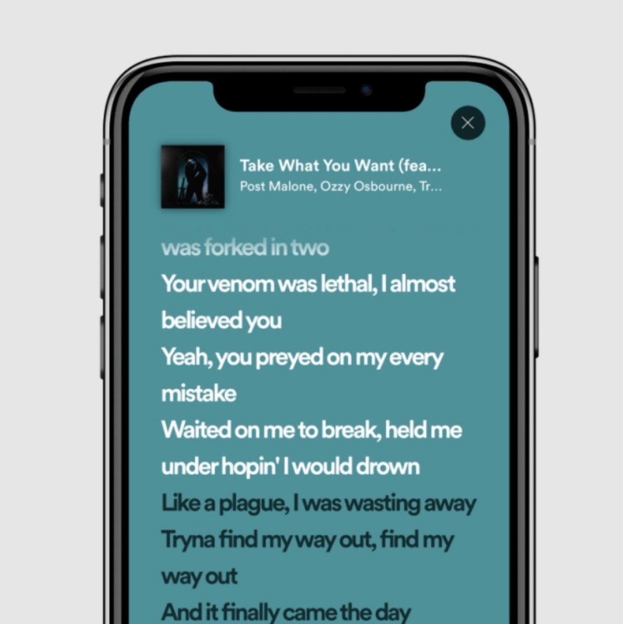 Spotify,  ABD'de şarkı sözleri özelliğini test etmeye başladı!