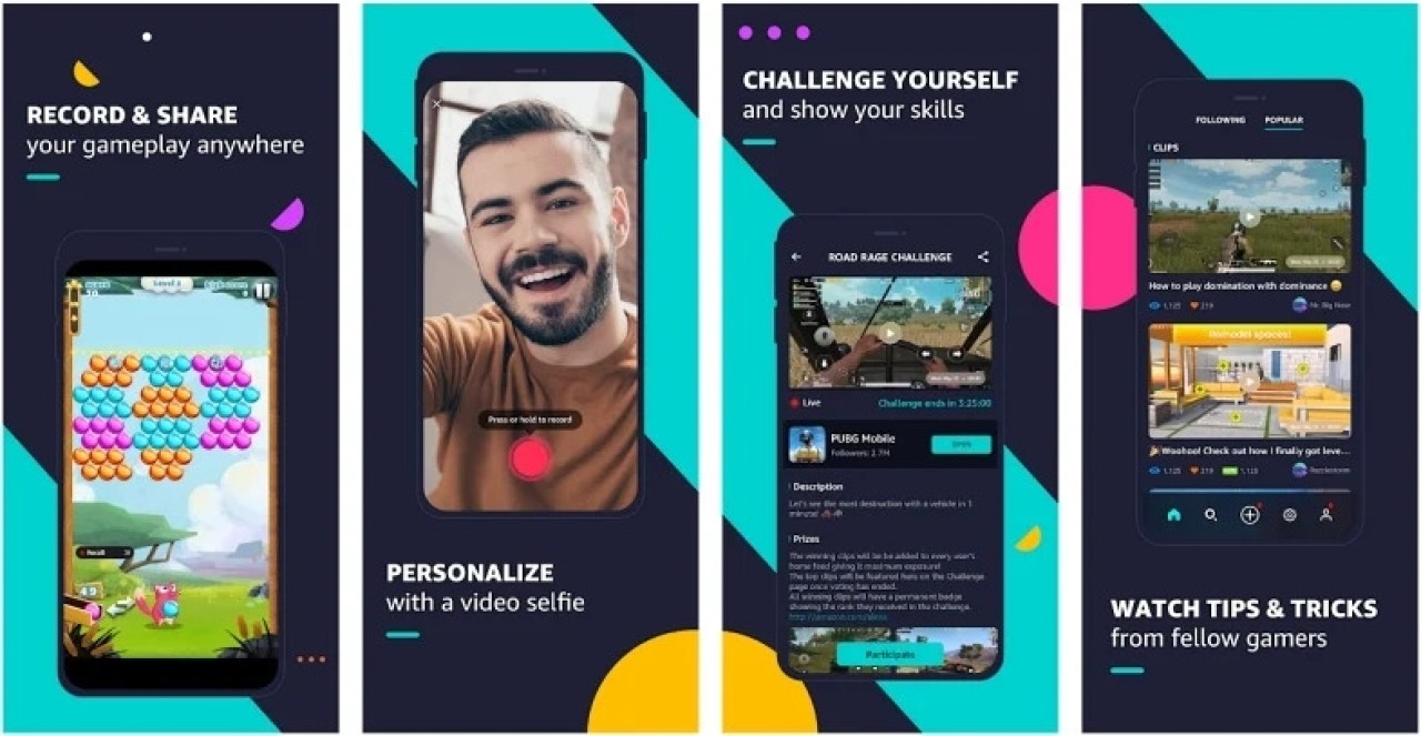 Amazon'un yeni ekran kaydı uygulaması GameOn,  iOS için yayınlandı!