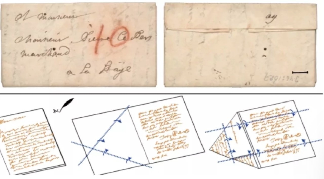 Bilim insanları 300 yıllık mühürlü mektubu açmadan okumayı başardı!