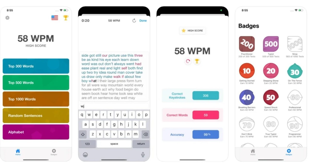Telefonda klavyede hız antremanı yapabileceğiniz uygulamalar