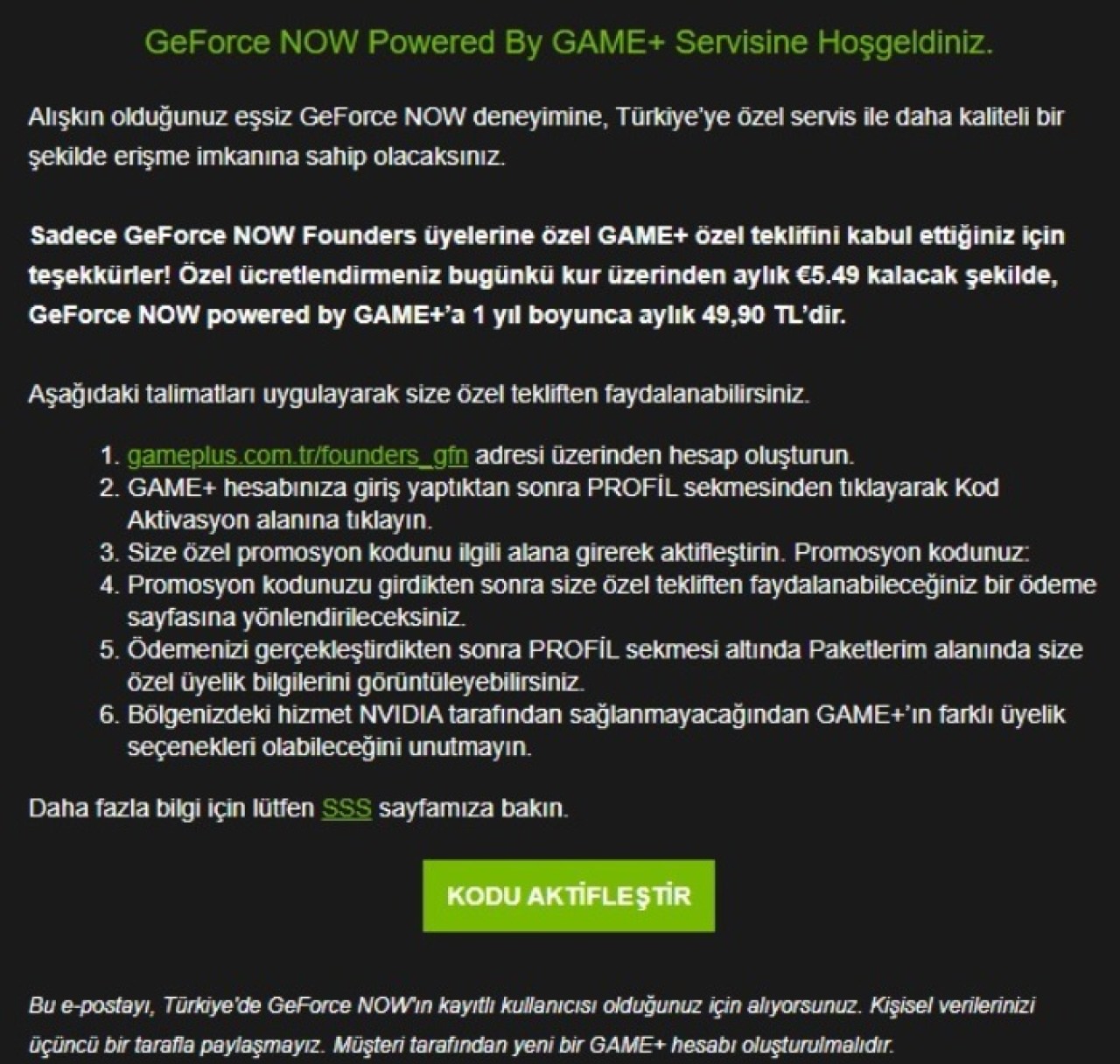 GeForce Now Founders kullanıcılarına kod dağıtımı başladı