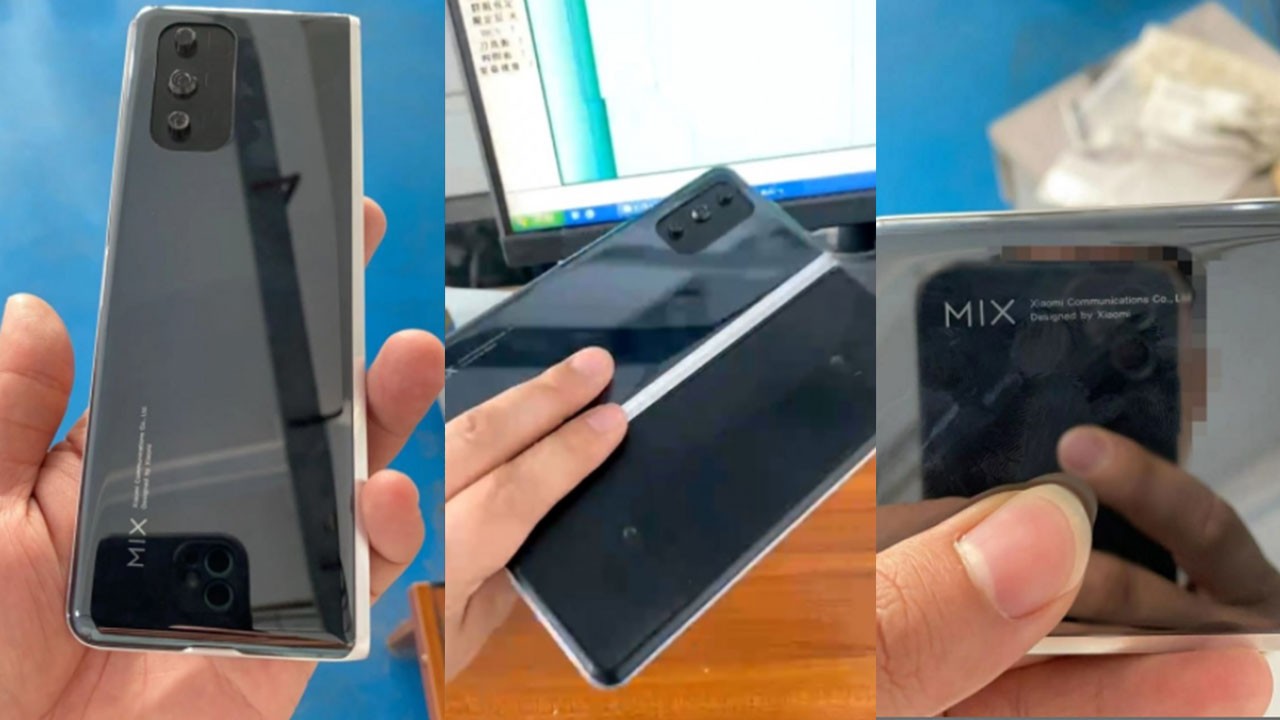 Xiaomi'nin katlanabilir telefonu ortaya çıktı! İşte Xiaomi Mi MIX Fold...