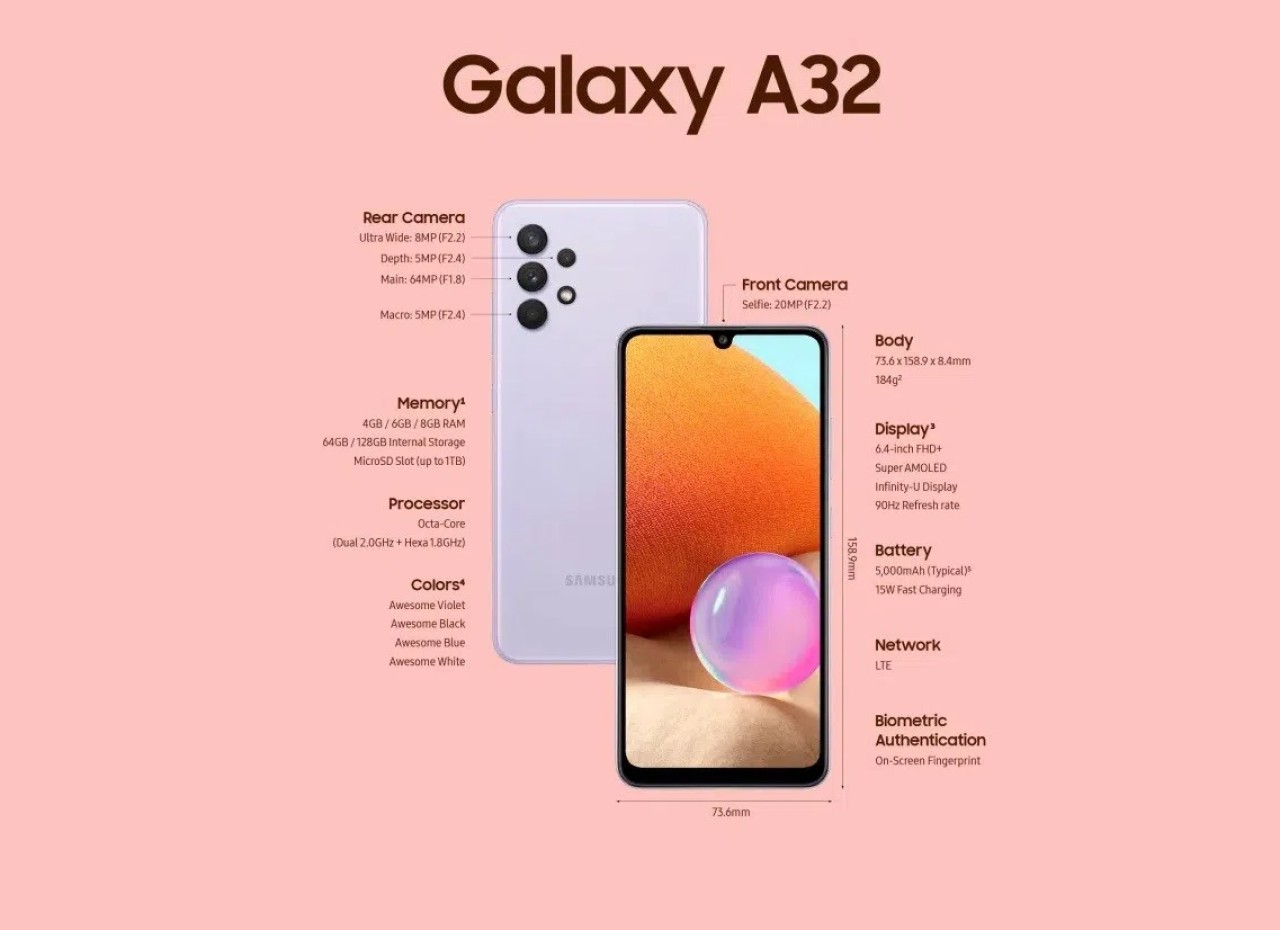 Galaxy A32,  Türkiye'de satışa çıktı! İşte fiyatı ve özellikleri...