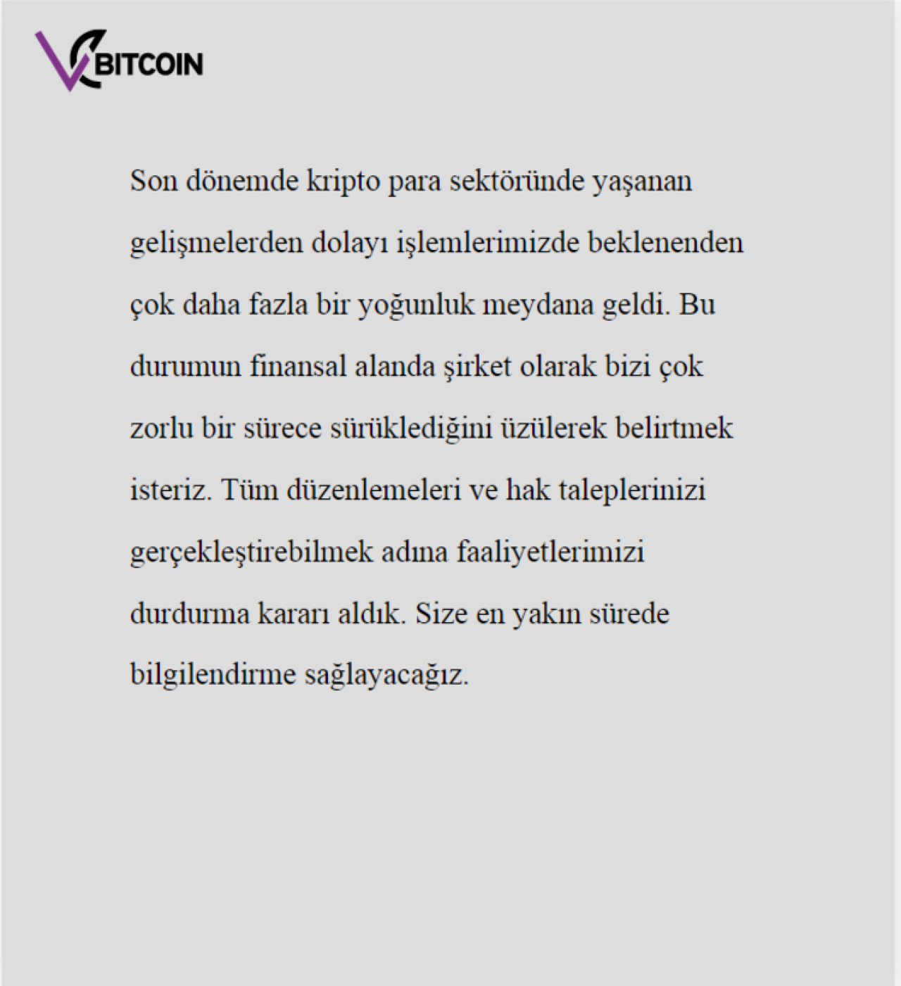 VeBitcoin CEO’su paraları böyle yemiş!