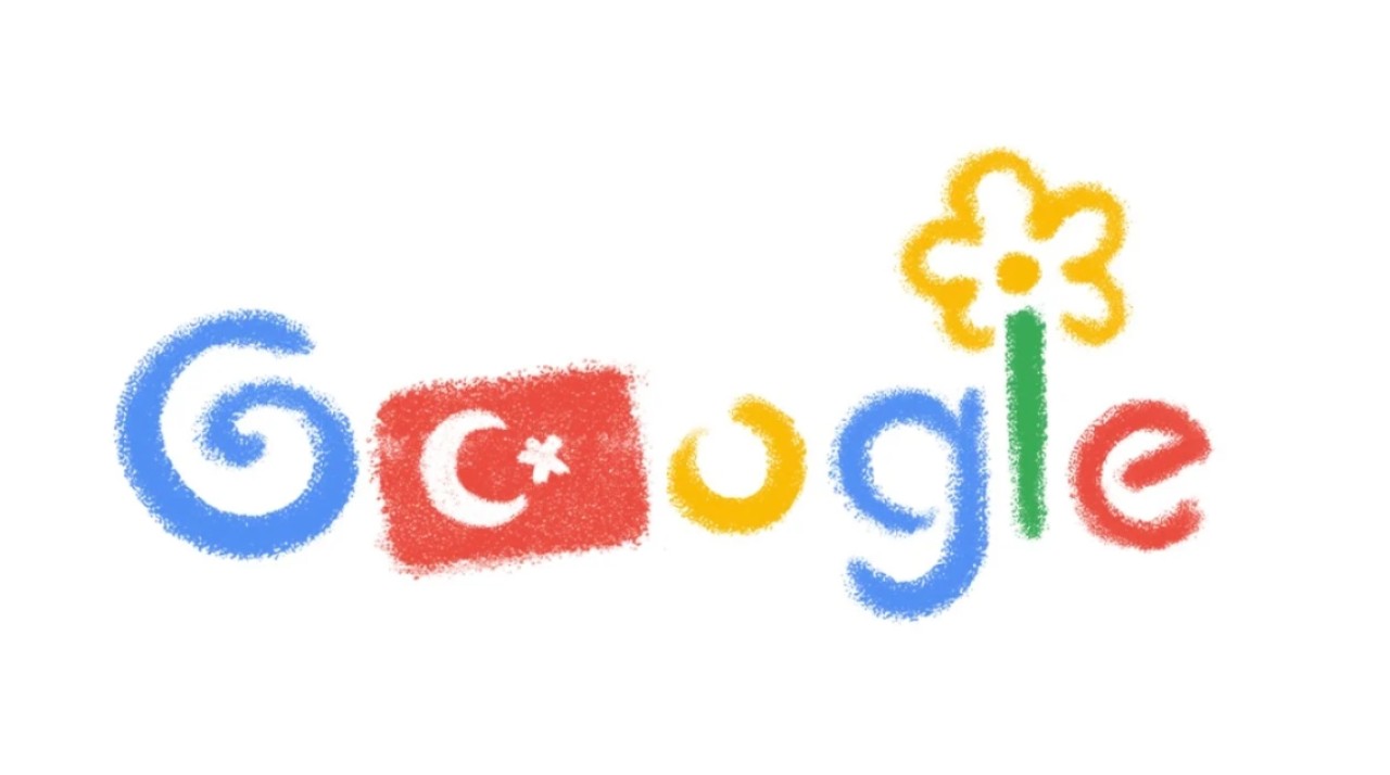 Google,  23 Nisan Ulusal Egemenlik ve Çocuk Bayramı'nı unutmadı!
