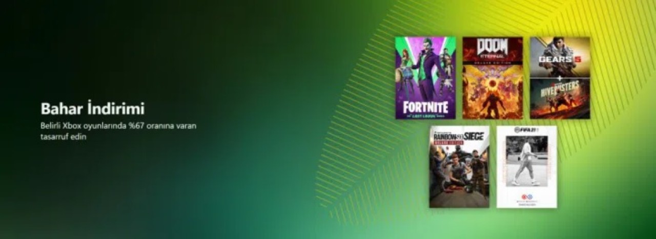 Xbox oyunları için Bahar indirimi geldi!