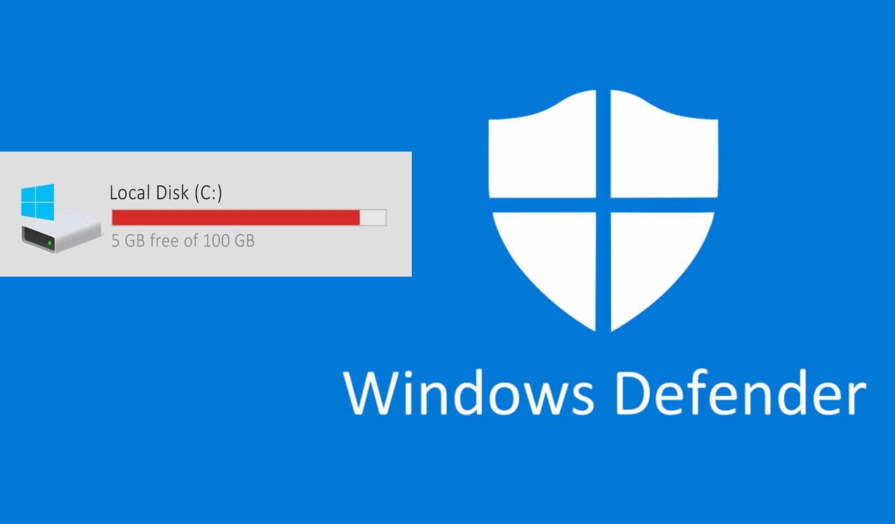 Sabit diskiniz bir anda doldu mu? Nedeni Windows Defender'daki hata olabilir