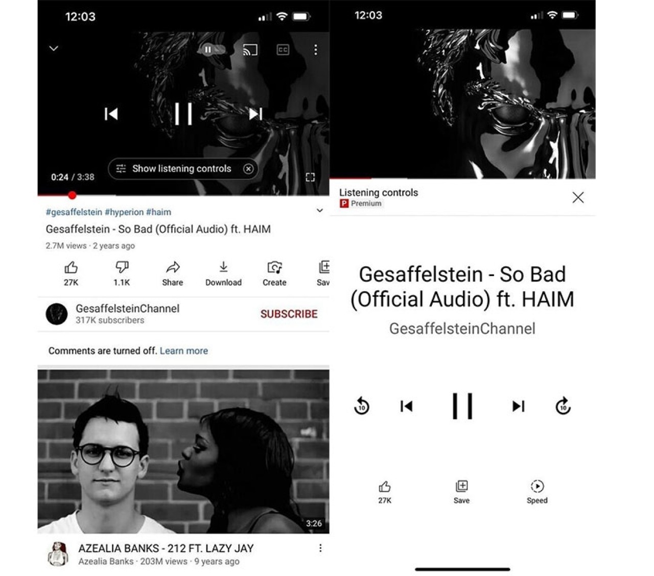 Müzik tutkunlarına özel! YouTube yeni bir arayüz test ediyor