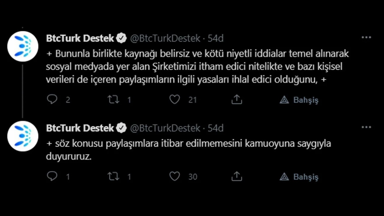 BtcTurk'ten hacklenme iddialarına karşı yeni açıklama!