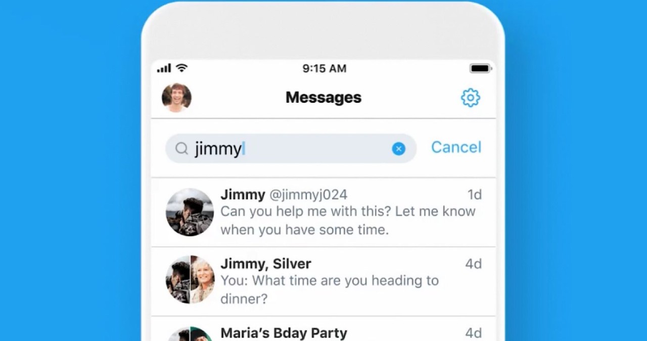 Twitter sonunda DM arama çubuğunu Android'e getiriyor