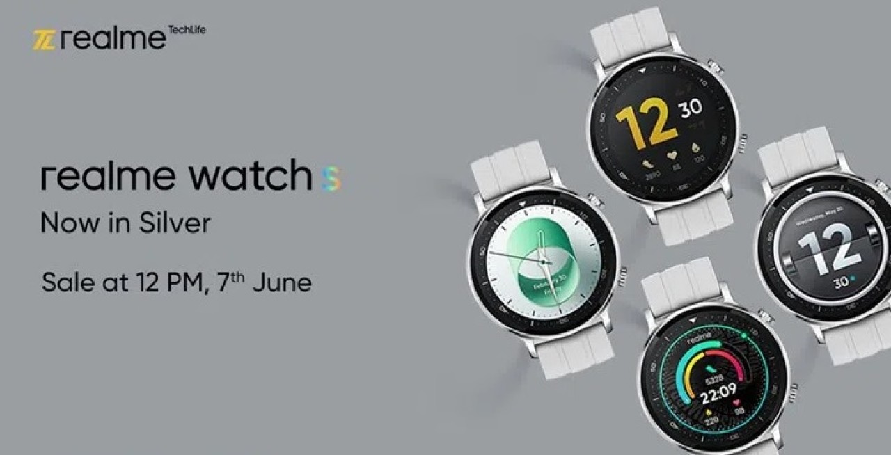 Realme Watch S yeni bir renk seçeneğine kavuşuyor