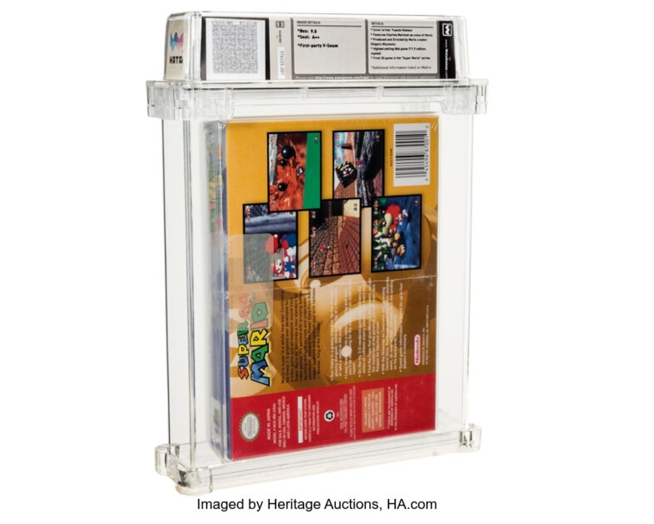 Bu iş çığırından çıktı! Super Mario 64 için 1.5 milyon dolar...