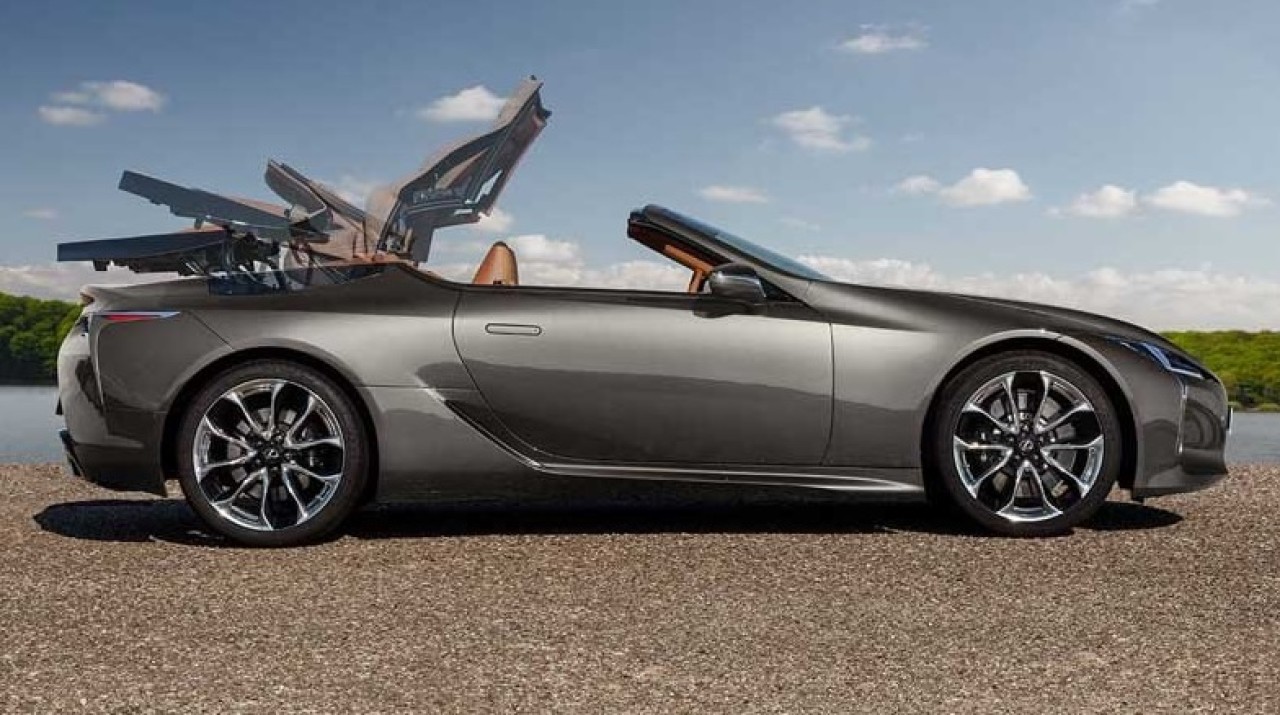 Lexus LC 500 Convertible,  uçuk fiyatıyla Türkiye'de satışa sunuldu