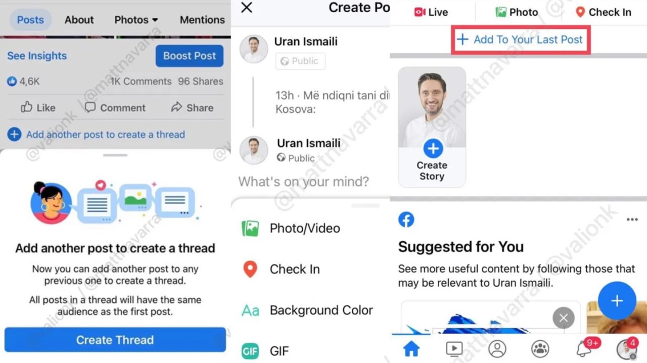 Facebook,  rakibinin özelliğini uygulamasına ekliyor