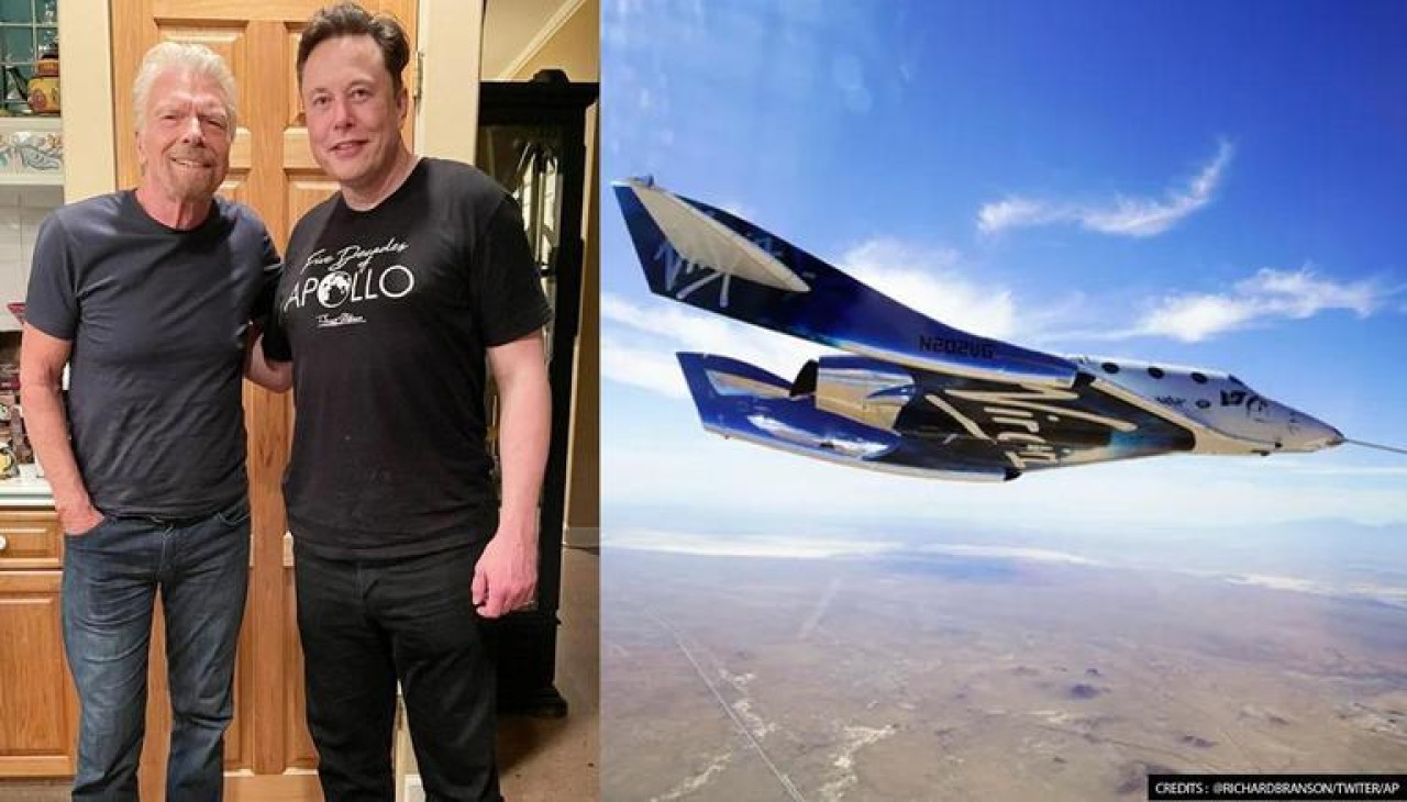 Elon Musk,  Virgin Galactic'in aracıyla uzaya gidiyor!
