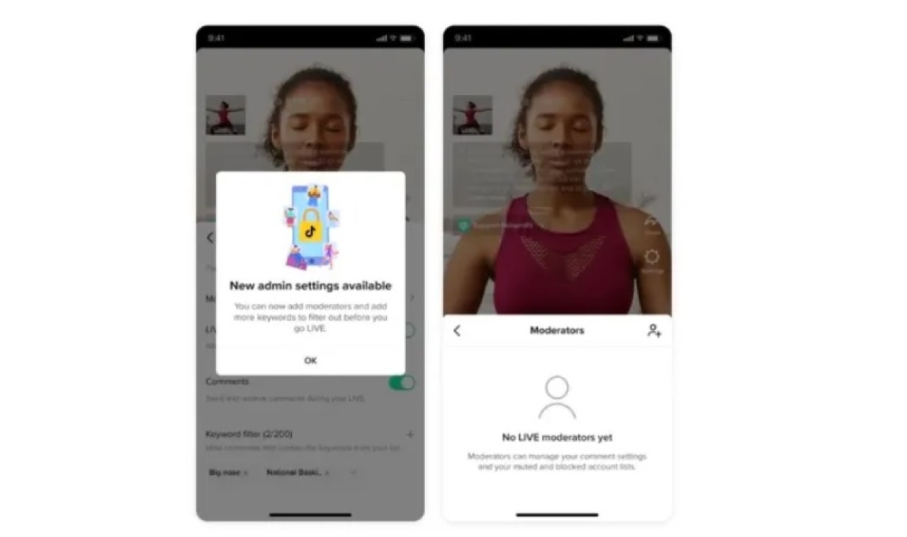 TikTok,  canlı yayın için birkaç yeni özelliğe kavuşuyor