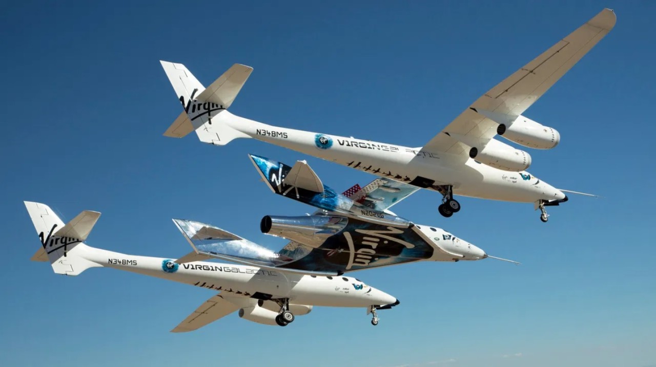 Tarihi uçuş gerçekleşiyor: VSS Unity fırlatılıyor