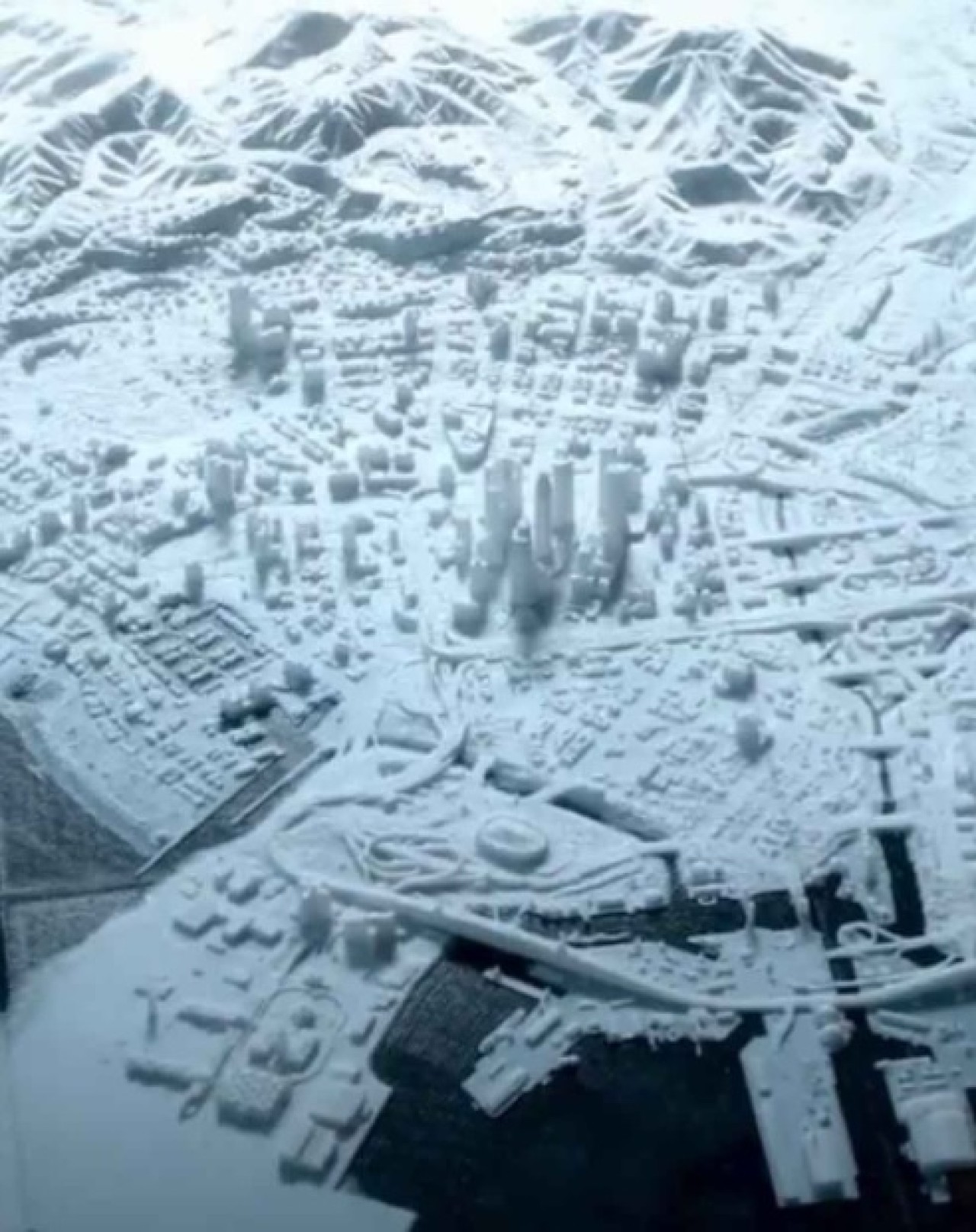 GTA 5'in haritası,  3D yazıcıda 3 boyutlu olarak basıldı