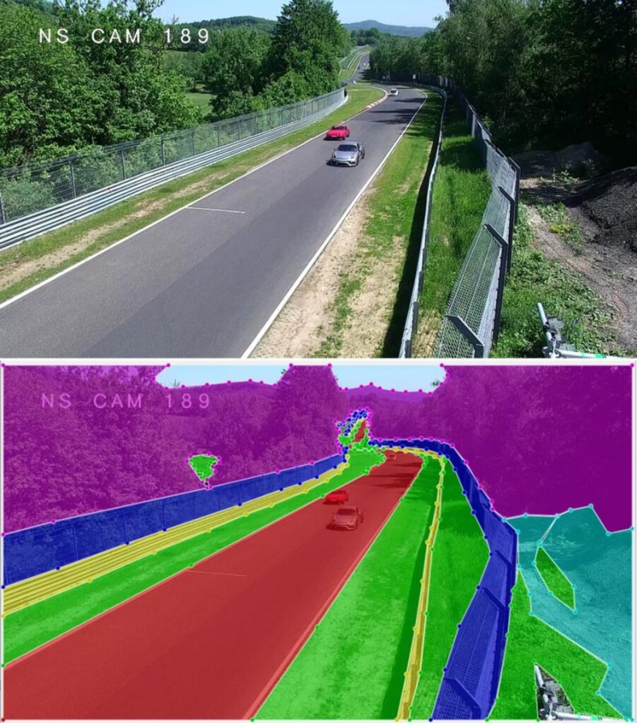 Efsane Nürburgring pisti için yapay zeka ile güvenlik sistemi