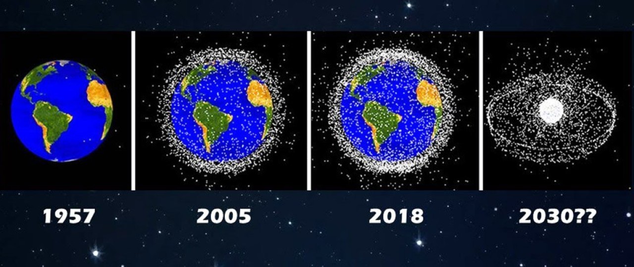 Çin askeri uydusuna,  uzay enkazı çarptı!